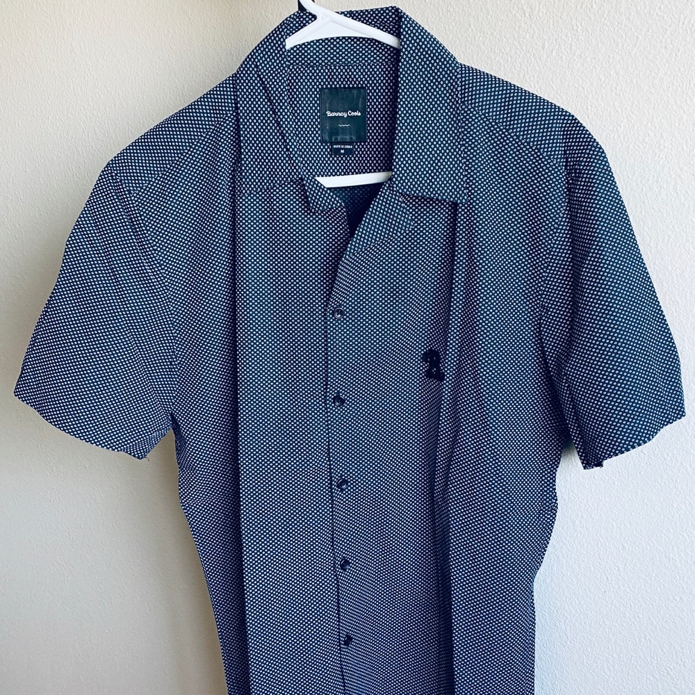 Barney Cools Mens Casual Button Down Shirt